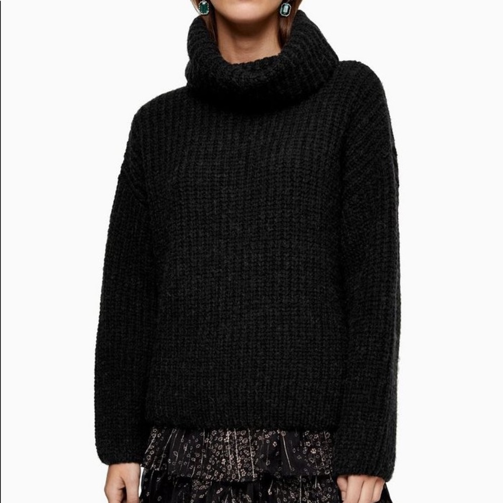 TOPSHOP Chunky turtleneck sweater
